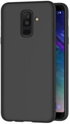 SMARTCASE Back Cover for Samsung Galaxy J8 2018, Samsung Galaxy On8, Samsung Galaxy A6 Plus(Black, Grip Case, Silicon, Pack of: 1)