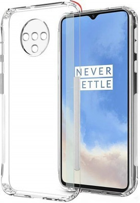 Asprint Bumper Case for OnePlus 7T(Transparent, Camera Bump Protector, Silicon, Pack of: 1)