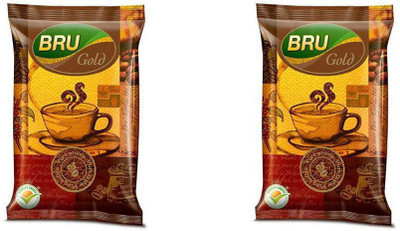 BRU Gold Coffee 500 GM PACK OF 2 Instant Coffee(1000 g)