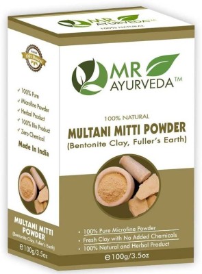 MR Ayurveda Multani Mitti Powder (Indian Healing Clay)(100 g)