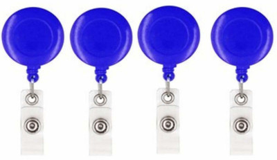 Greeshma Plastic ID Badge Reel(Pack of 4)