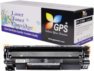 GPS Colour Your Dreams 88A / 88X / CC388A / 388X Comptible Pack Of 1 Toner Black Ink Cartridge