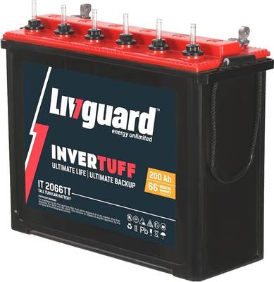 Livguard Invertuff IT2066TT 200Ah Tall Tubular Inverter Battery  (200Ah)