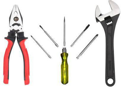 DHATRI TOOLS Hand Tool Kit(8 Tools)