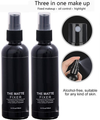 ADJD Makeup Setting Spray Face Primer Foundation Base Fixer Primer  - 200 ml(TRANSPARENT)