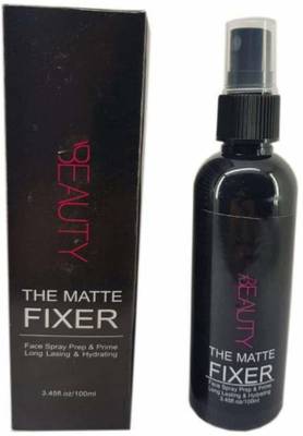 OVIKING Huda Beauty Makeup Fixer 100ml LONG LASTING MAKEUP SETTING SPRAY FIXER PRIMER Primer  - 100 ml  (Black, White)