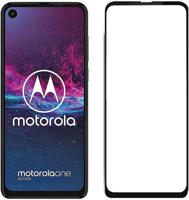 SkyTree Tempered Glass Guard for Motorola One Action(Pack of 1)
