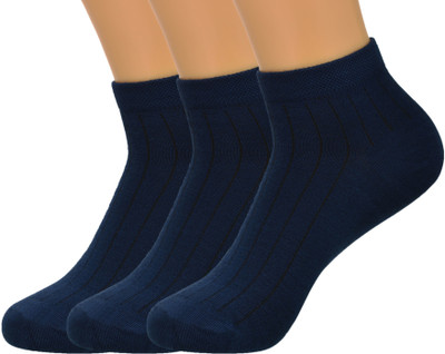 AKSHALI Men Self Design Ankle Length(Pack of 3)