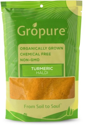 Gropure Organic Turmeric (Haldi), 200g(200 g)