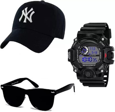 DKERAOD D+01 Time And Date, Lights On Display Best Fashion Digital Watch  - For Boys