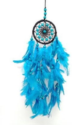 new lucky NLDC 56 Feather Dream Catcher(8 inch, Blue)
