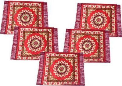 JAWALA CREATION Pooja Assan Altar Cloth(Pack of 5)