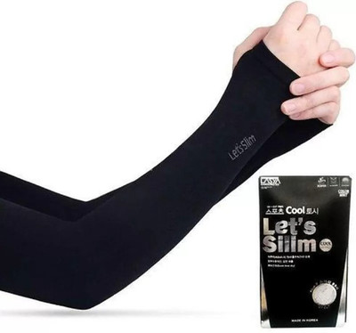 ARSCD Cotton Arm Sleeve For Men & Women(S, Black)
