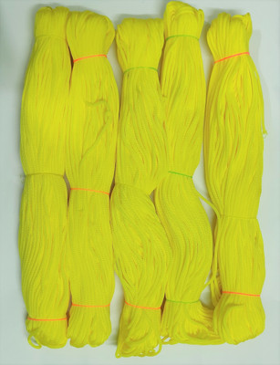 UVV macrame cord in colour yellow set of 5 in each bundle 50 m cord