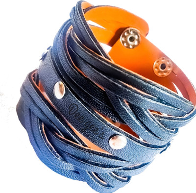 Dee gee fashionable for man Leather, Alloy Bracelet