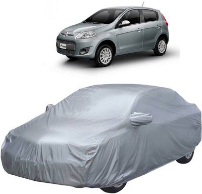 UK Blue Car Cover For Fiat Palio (With Mirror Pockets)(Silver)