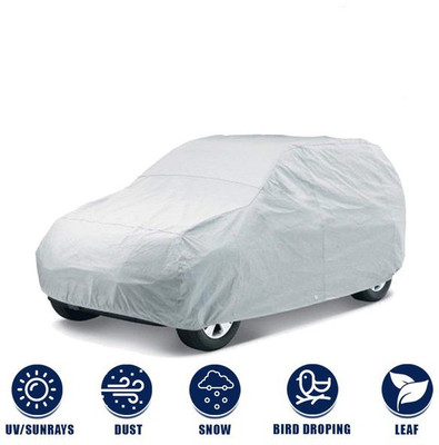 Gadiparts Car Cover For Mahindra Thar (Without Mirror Pockets)(Silver, For 2020 Models)