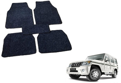 MOCKHE Fabric Standard Mat For  Mahindra Bolero(Black)
