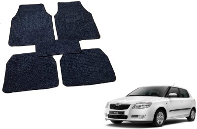 MOCKHE Fabric Standard Mat For  Skoda Fabia(Black)