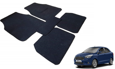 Auto Hub Fabric Standard Mat For  Ford Figo Aspire(Black)
