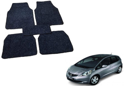 MOCKHE Fabric Standard Mat For  Honda Jazz(Black)