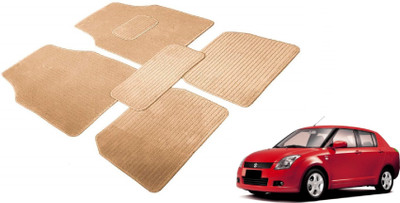 MOCKHE Fabric Standard Mat For  Maruti Suzuki Swift Dzire(Beige)