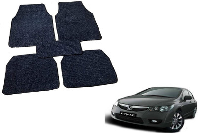 MOCKHE Fabric Standard Mat For  Honda Civic(Black)