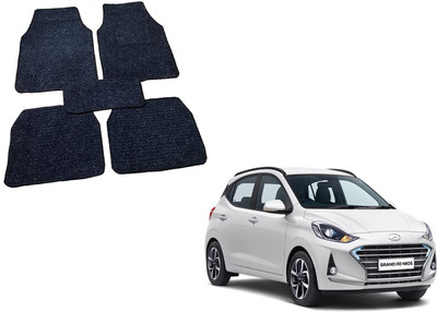MOCKHE Fabric Standard Mat For  Hyundai Grand i10 Nios(Black)
