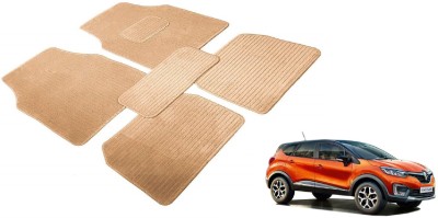 Auto Hub Fabric Standard Mat For  Renault Captur(Beige)