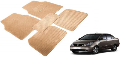 Auto Hub Fabric Standard Mat For  Tata Indigo CS(Beige)