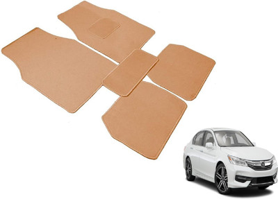 Auto Hub Fabric Standard Mat For  Honda Accord(Beige)