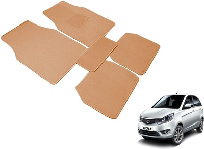 MOCKHE Fabric Standard Mat For  Tata Bolt(Beige)