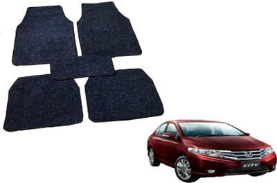 MOCKHE Fabric Standard Mat For  Honda City(Black)