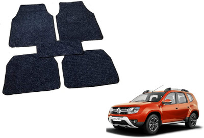 Auto Hub Fabric Standard Mat For  Renault Duster(Black)