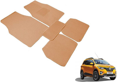 MOCKHE Fabric Standard Mat For  Renault Triber(Beige)