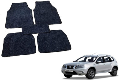 Auto Hub Fabric Standard Mat For  Nissan Terrano(Black)