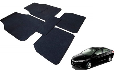 MOCKHE Fabric Standard Mat For  Honda City i-Vtec(Black)