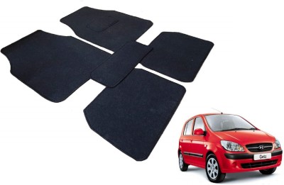 MOCKHE Fabric Standard Mat For  Hyundai Getz(Black)