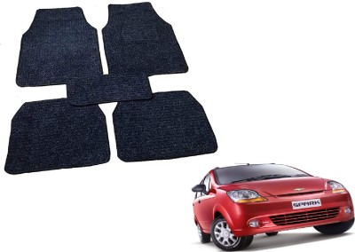 Auto Hub Fabric Standard Mat For  Chevrolet Spark(Black)