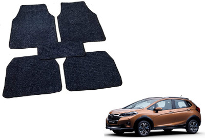 Auto Hub Fabric Standard Mat For  Honda WR-V(Black)