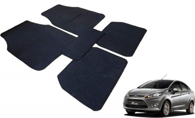 Auto Hub Fabric Standard Mat For  Ford Fiesta(Black)
