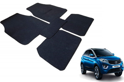Auto Hub Fabric Standard Mat For  Tata Nexon(Black)