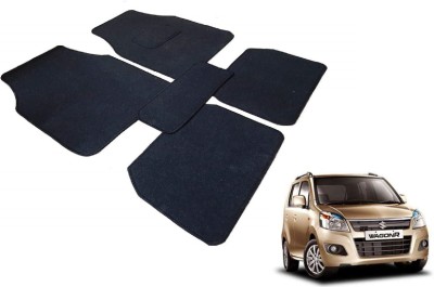 Auto Hub Fabric Standard Mat For  Maruti Suzuki WagonR(Black)