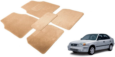 MOCKHE Fabric Standard Mat For  Hyundai Accent(Beige)