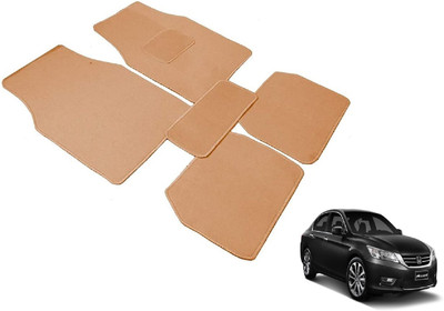 Auto Hub Fabric Standard Mat For  Honda Accord(Beige)