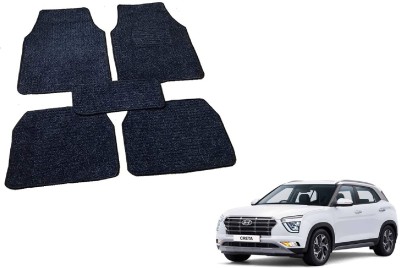 MOCKHE Fabric Standard Mat For  Hyundai Creta(Black)