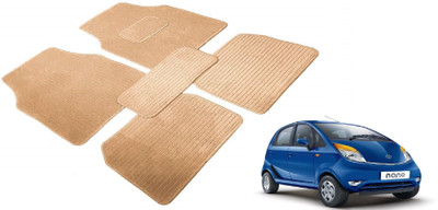 Auto Hub Fabric Standard Mat For  Tata Nano(Beige)