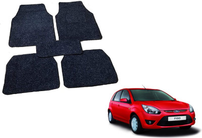 Auto Hub Fabric Standard Mat For  Ford Figo(Black)