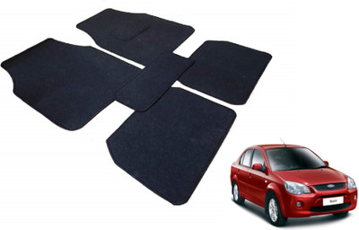 MOCKHE Fabric Standard Mat For  Ford Ikon(Black)
