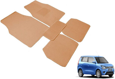 Auto Hub Fabric Standard Mat For  Maruti Suzuki WagonR(Beige)